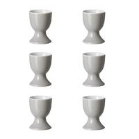 EIERBECHER Doppio Grau ø 5 cm 6er Set - Grau, Keramik (5/6/5cm) - Ritzenhoff Breker