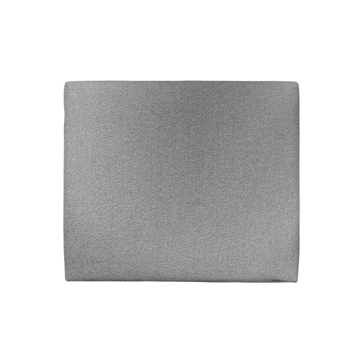 KOPFTEIL gepolstertes – grauer Bouclé-Stoff - 180 cm - Beige/Grau, Karton/Holz (180/120/10cm) - Sommeil de Plomb