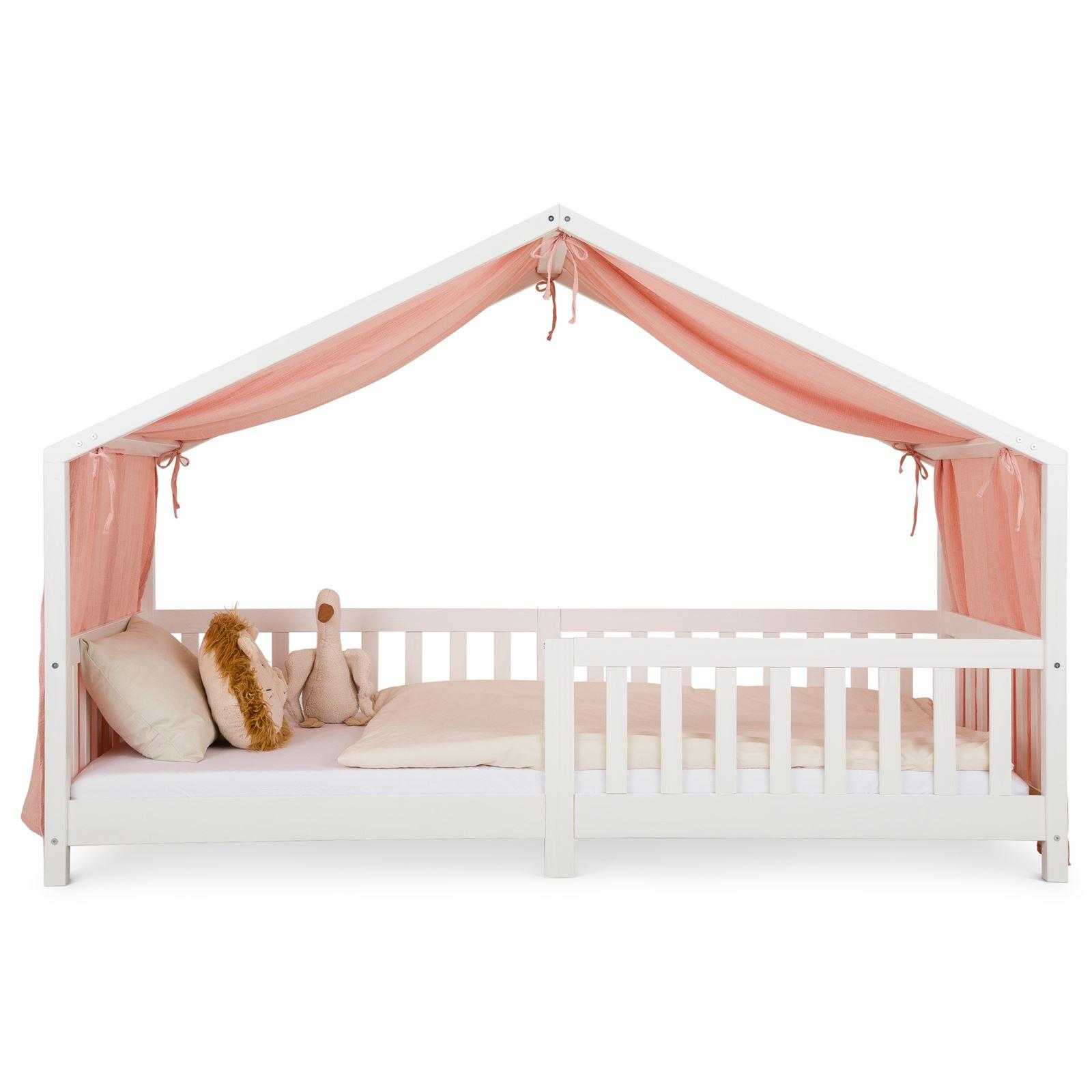 HAUSBETT-HIMMEL LIAN rosa - Rosa, Textil - IDIMEX