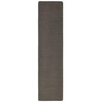 TREND VELOURS LÄUFER TEPPICH JOY - Dunkelbraun, Textil (100/200cm) - Snapstyle
