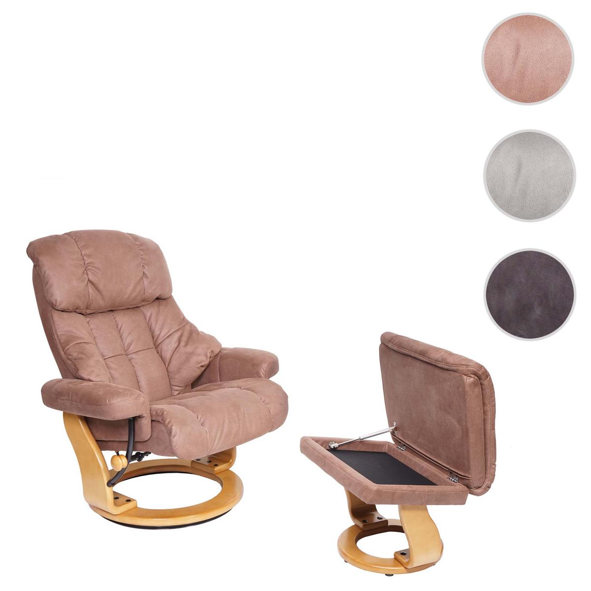 RELAXSESSEL XXL Braun - Braun, Textil (97/112/88cm) - MCA