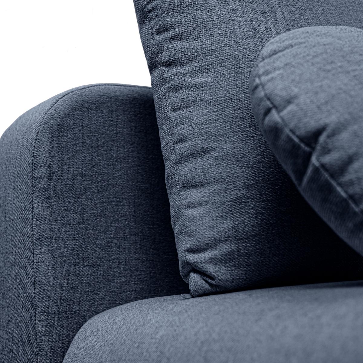 SCHLAFSOFA CLAIRE, zweisitzig, mit Schlaffunktion, Neve 74 - Blau, Textil (208/90/95cm) - Lookway