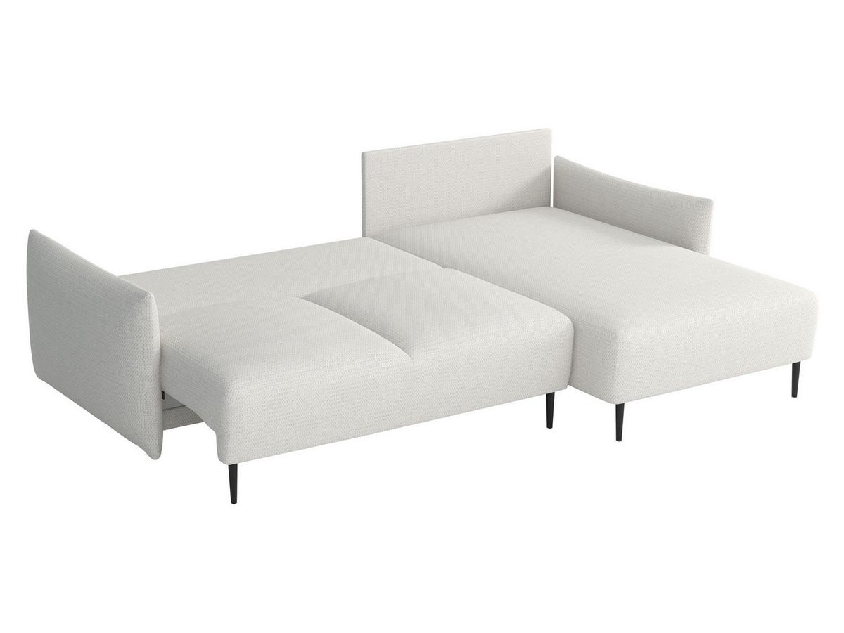ECKSOFA Santi L - Beige/Schwarz, Holz/Textil (240/160cm) - MIRJAN24