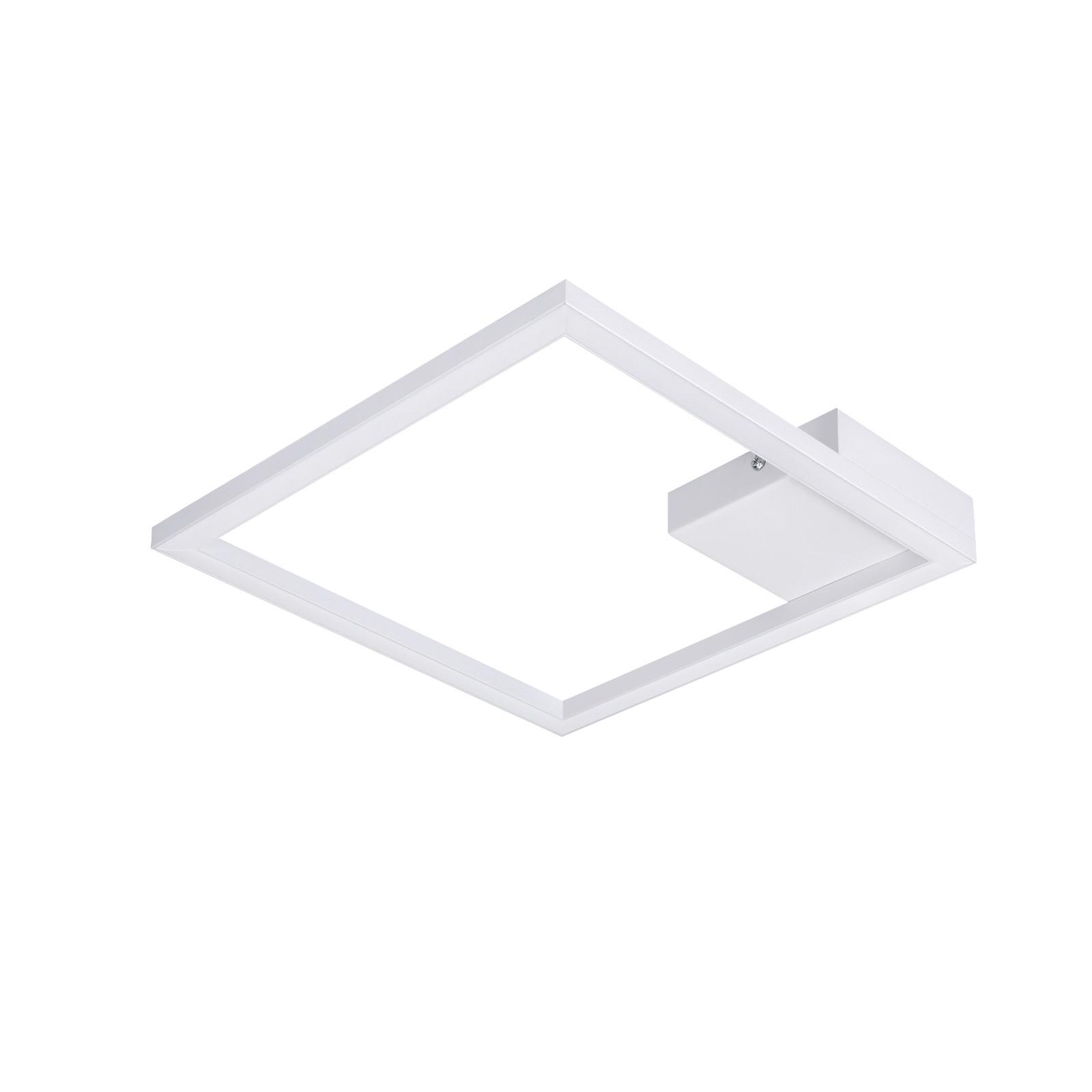 LED-DECKENLEUCHTE Dornwall 29.4/3.8/29.4 cm - Weiß, Metall (29.4/29.4/3.8cm) - ZMH