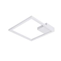 LED-DECKENLEUCHTE Dornwall 29.4/3.8/29.4 cm - Weiß, Metall (29.4/29.4/3.8cm) - ZMH