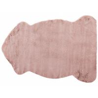 KUNSTFELL-TEPPICH Undara 90/60 cm - Pink, Kunststoff (60/90cm) - Beliani