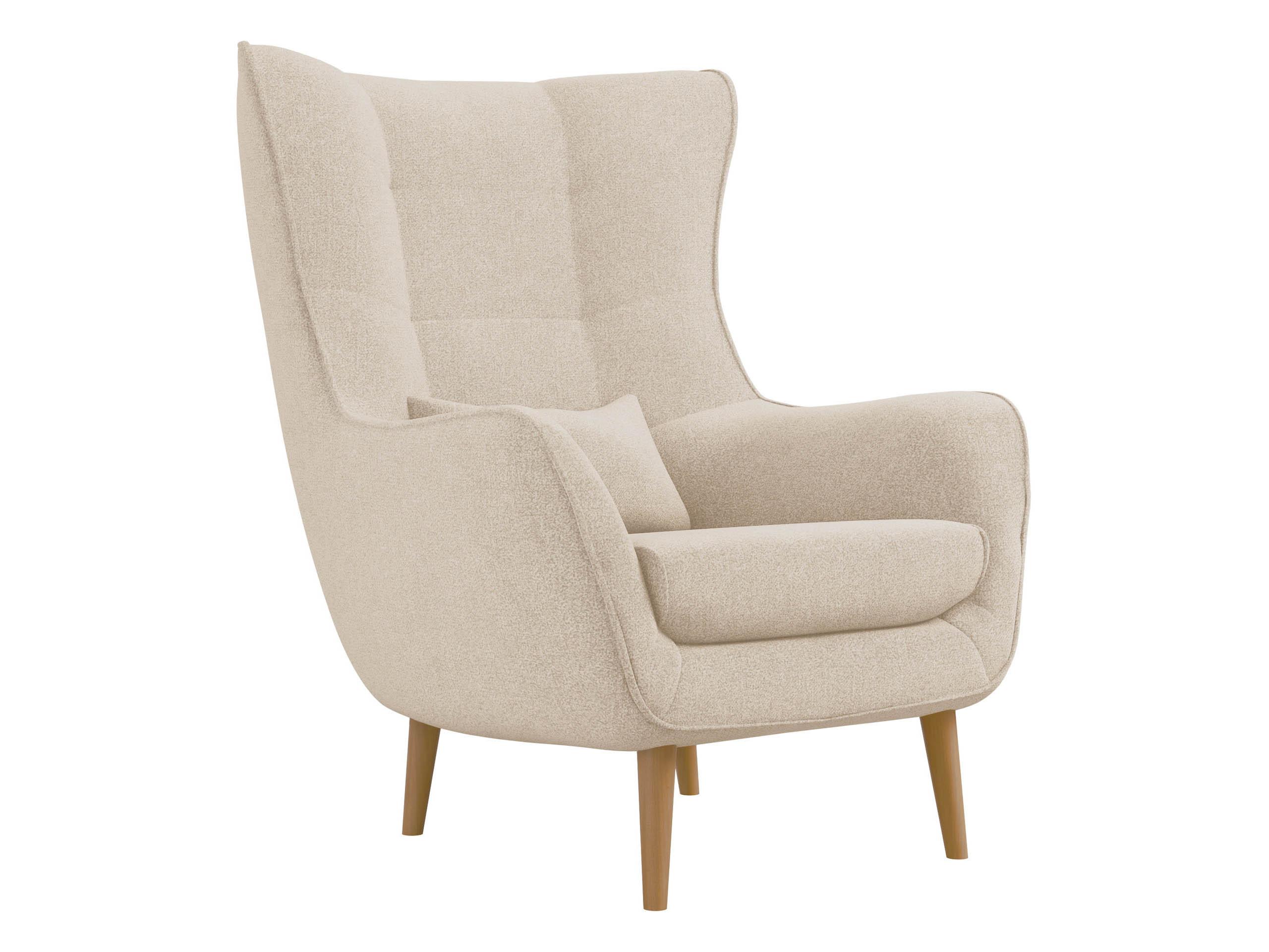 SESSEL Estjano - Beige, Holz/Textil (80/106/95cm) - MIRJAN24