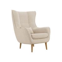 SESSEL Estjano - Beige, Holz/Textil (80/106/95cm) - MIRJAN24