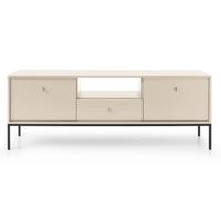 TV-LOWBOARD Monne Beige 153 cm - Beige/Goldfarben, Holzwerkstoff/Metall (153.4/56.2/39cm) - Selsey