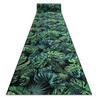 LÄUFER Antirutsch MONSTERA 100/130 cm - Pastellgrün, Textil (100/130cm) - rugsX