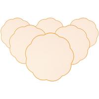 PLATZSETS Fleur Accessoires gelb ø 40 cm 6er Set - Gelb, Textil (40cm) - Villeroy & Boch