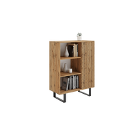 BÜCHERREGAL Fondi - Eiche Bianco, Holzwerkstoff (90/116/40cm) - RAUMHIRSCH FURNITURE