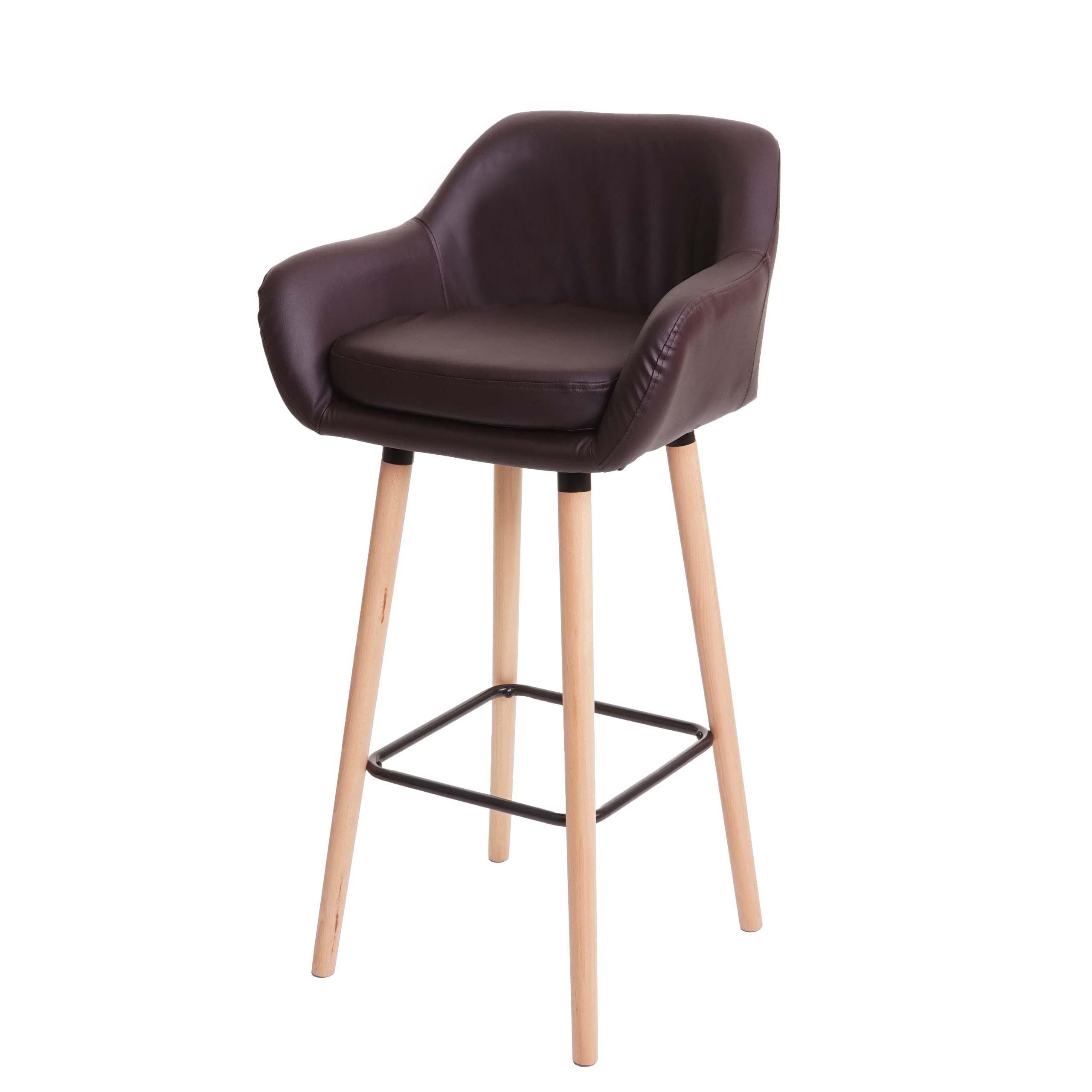 BARHOCKER Braun - Braun, Textil (53/99/45cm) - MCW