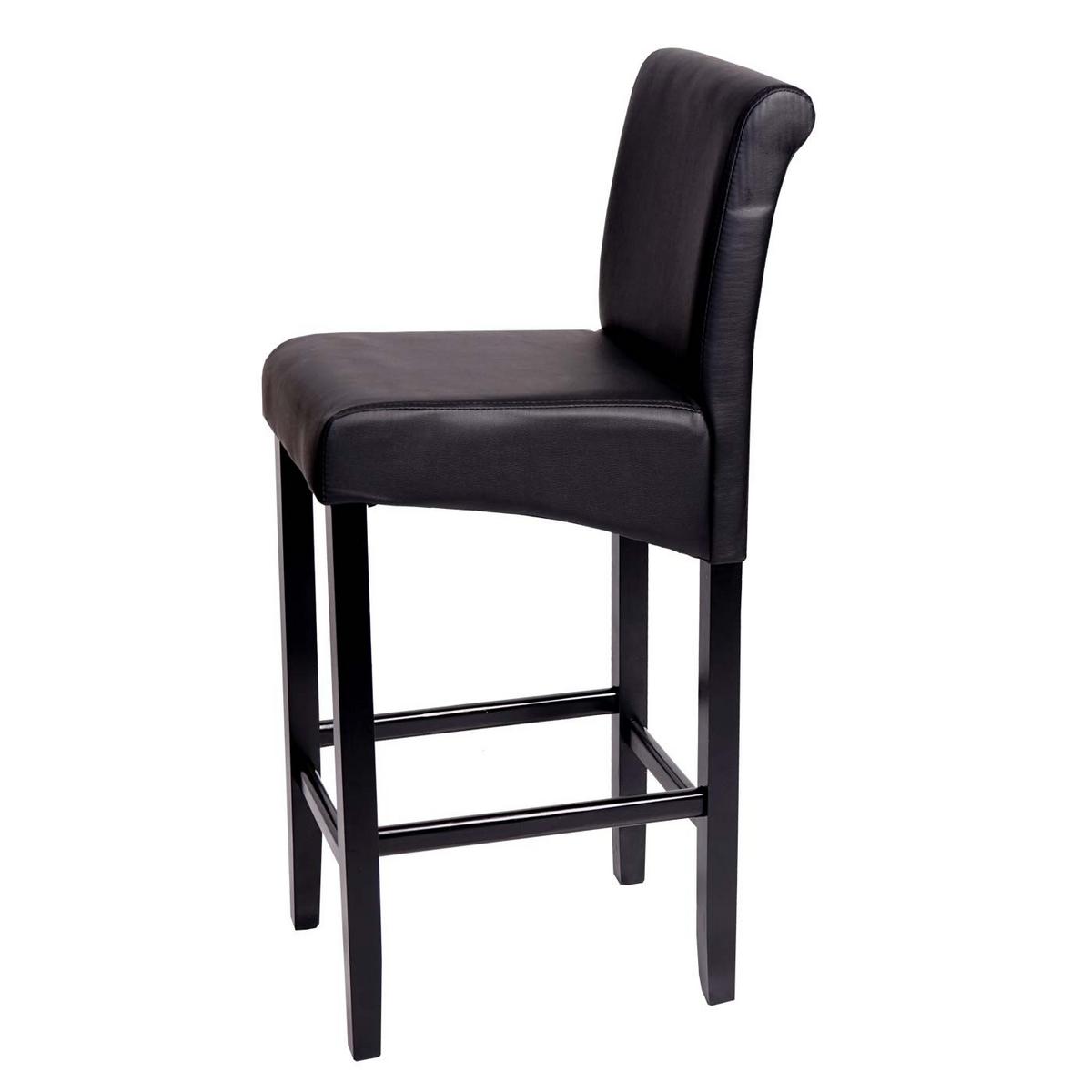 BARHOCKER Schwarz - Schwarz, Textil (39/105/53cm) - MCW