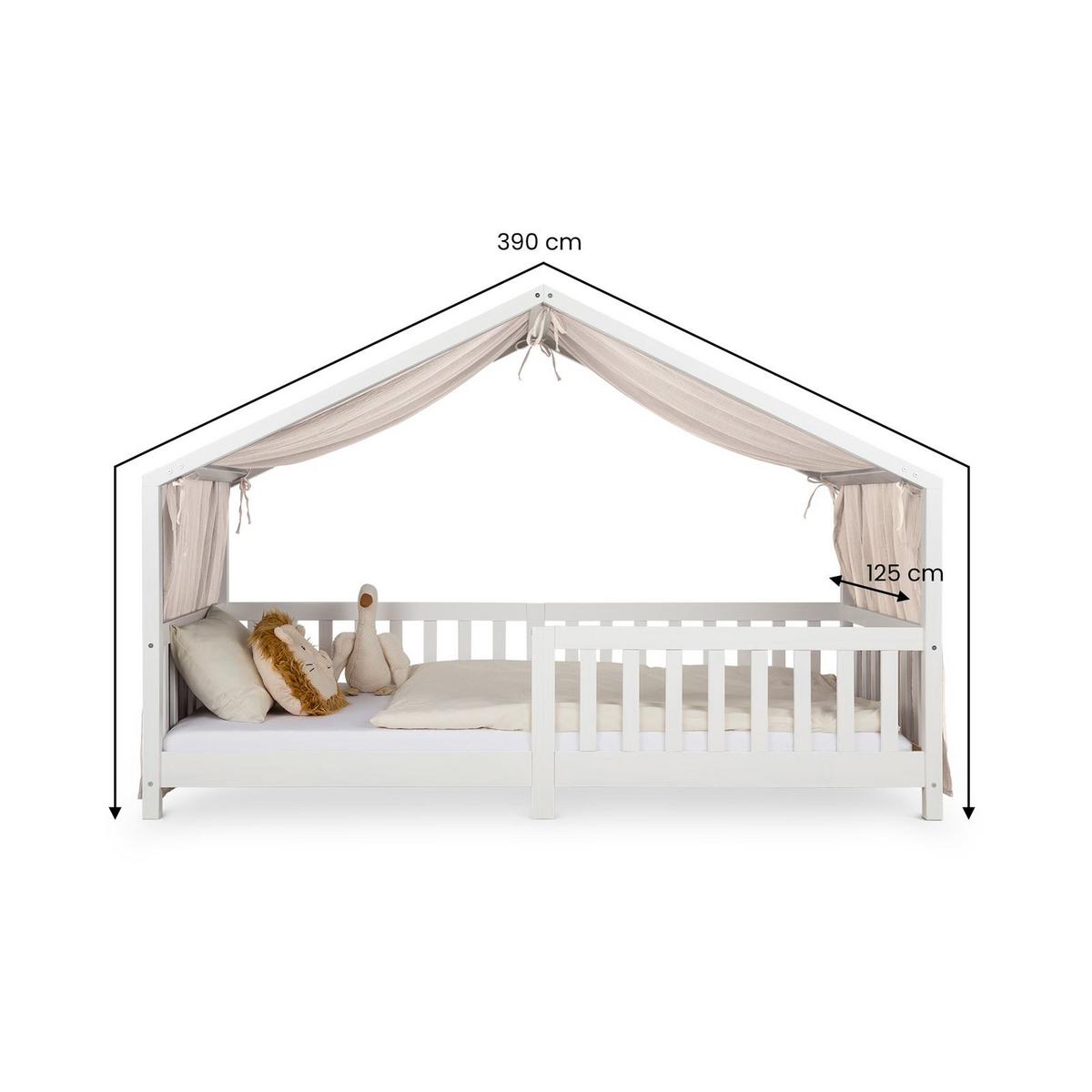 HAUSBETT-HIMMEL LIAN - Beige, Textil - IDIMEX
