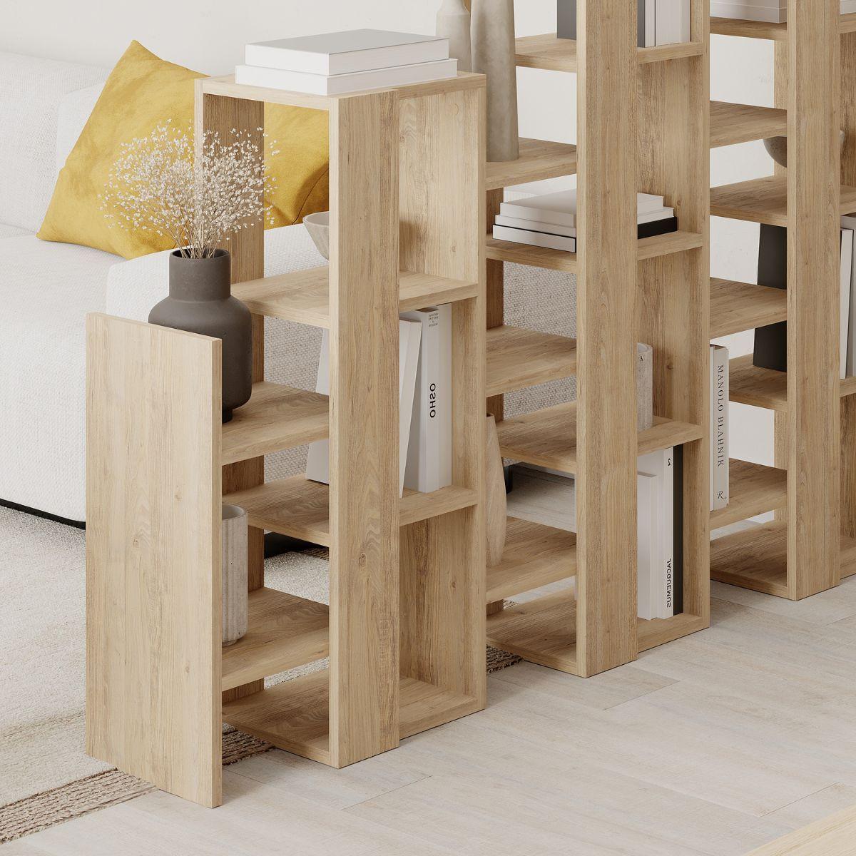 REGAL Trenner Anissa - H151 cm - Eichefarben, Holzwerkstoff (29/151/31.1cm) - Calicosy