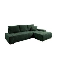 ECKSOFA Vogar In Poso - Grün, Holzwerkstoff/Textil (265/185cm) - Fun Möbel