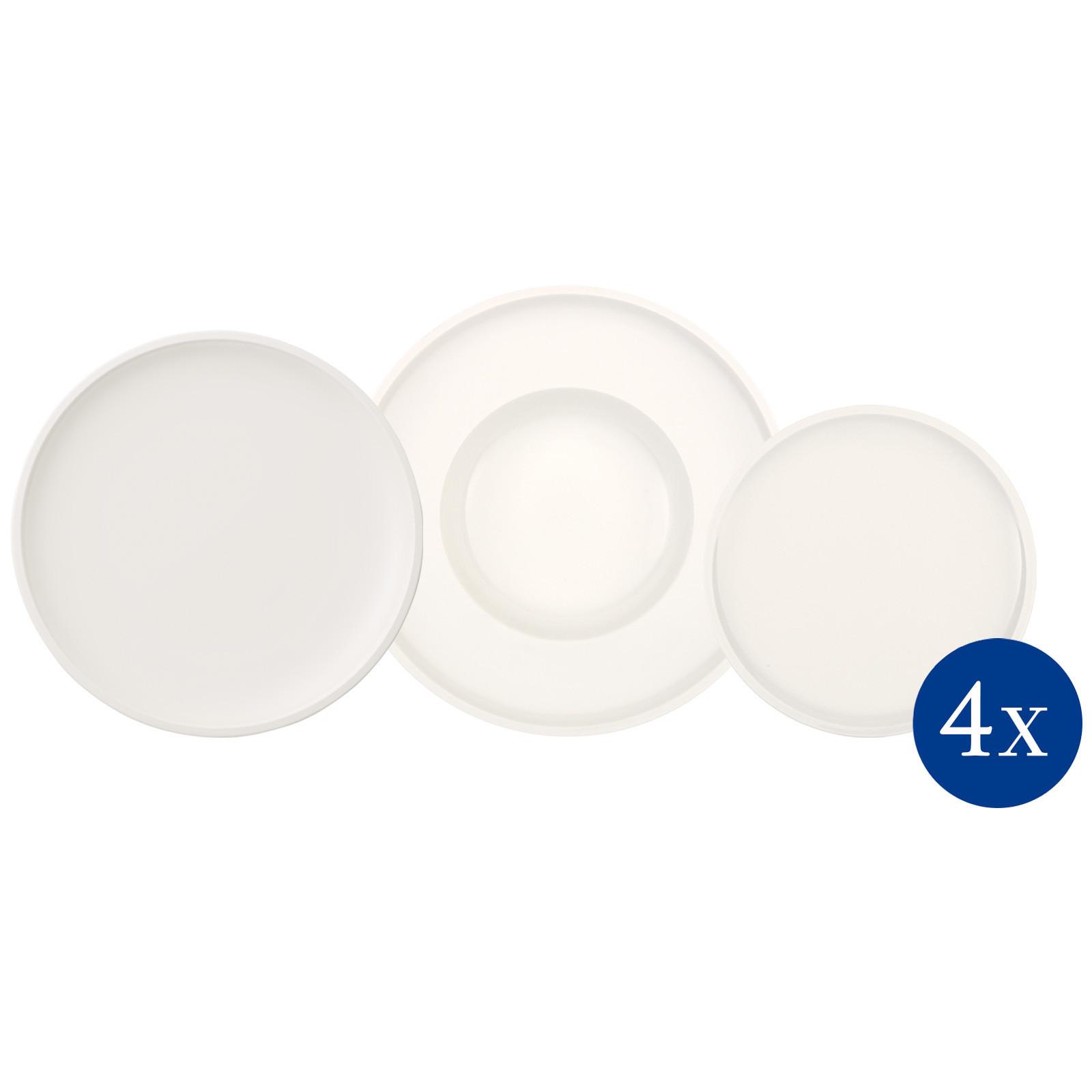 TAFEL-SET Artesano Original weiß - Weiß, Keramik (2/2/2cm) - Villeroy & Boch