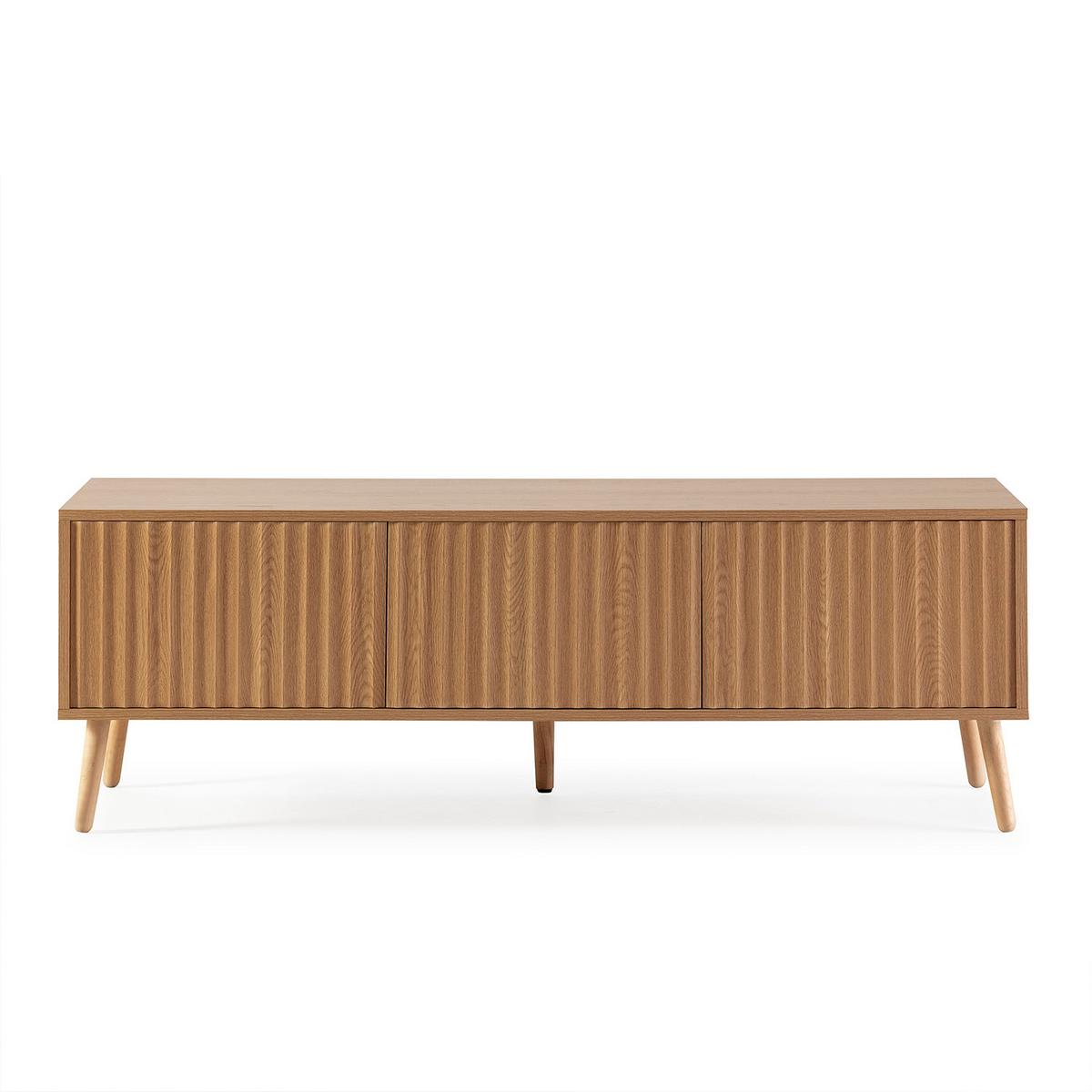 TV-ELEMENT Lluvia 3 Türen Eiche farbe - Honigeiche, Holzwerkstoff (130/45/40cm) - VS Venta-stock