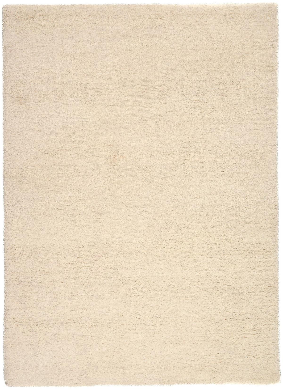 BERBERTEPPICH Super Berber 15/15 simple 200x300 cm - Weiß, Textil (200/300cm) - Rug and Roll