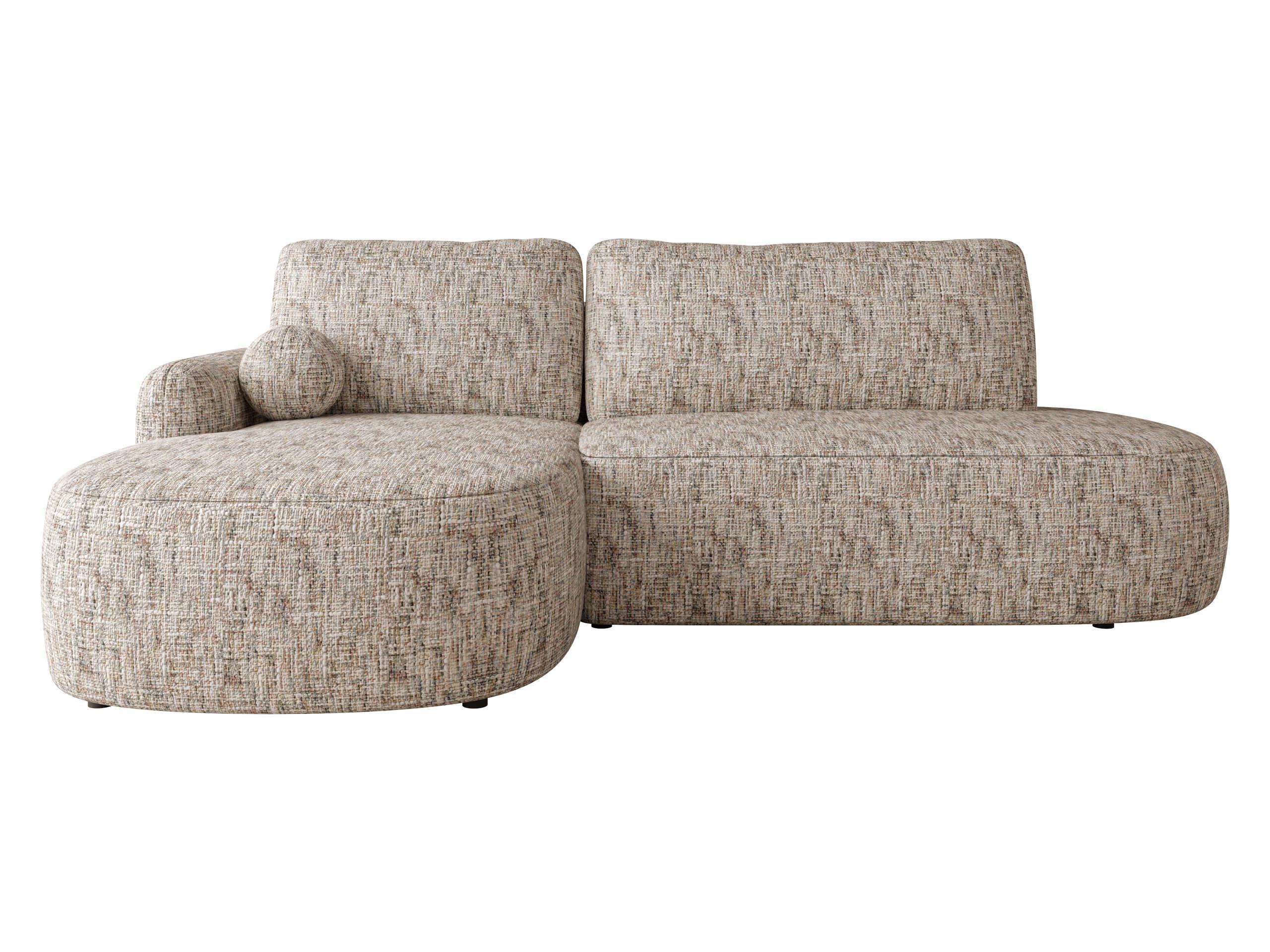 ECKSOFA Loridu O Premium, Seite: Links - Multicolor/Schwarz, Holz/Kunststoff (274/174cm) - MIRJAN24