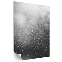 POSTER - 21x29 cm - Soft Structure - Leuchtender Glitzer - Weiß, Textil (21/29.7/0.1cm) - TULUP