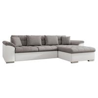 ECKSOFA Diana, Seite: Rechts - Weiß, Holz/Textil (280/160cm) - MIRJAN24