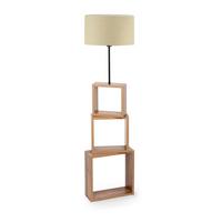 STEHLEUCHTE Mansfield - Creme, Metall (37/37/140cm) - lux.pro