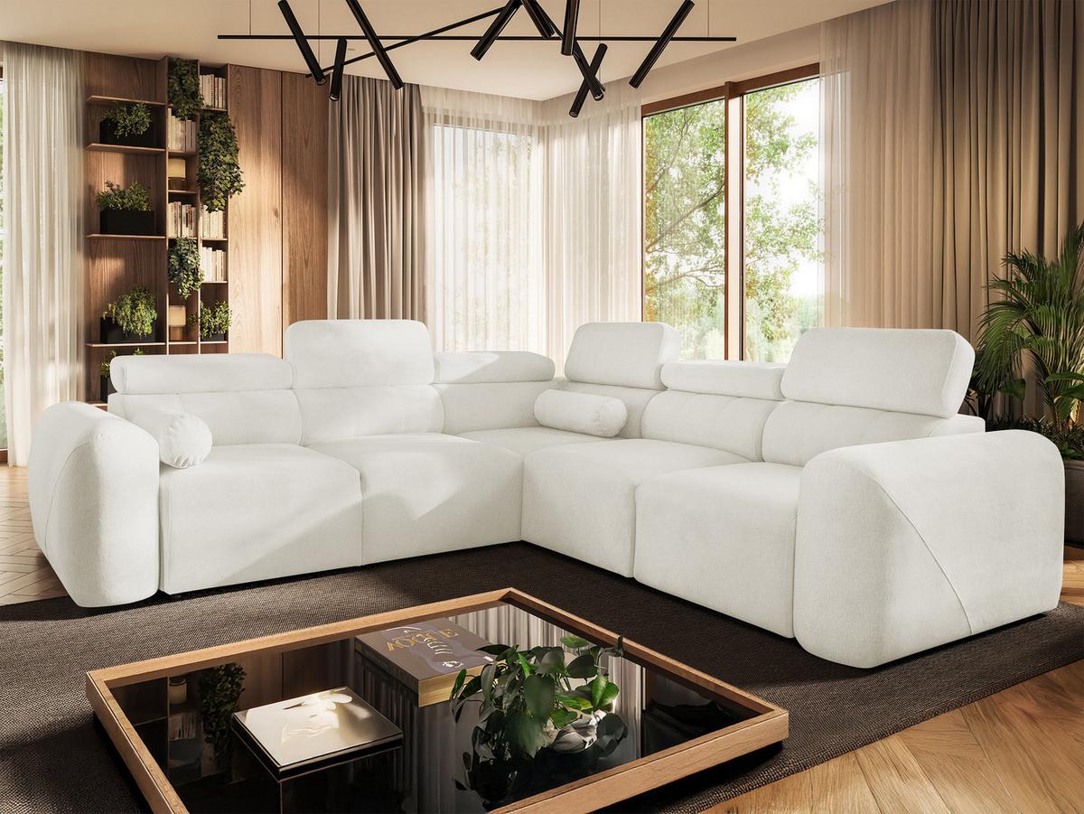 ECKSCHLAFSOFA Volare III, Seite: Rechts - Creme, Holz/Textil (273/272cm) - MIRJAN24