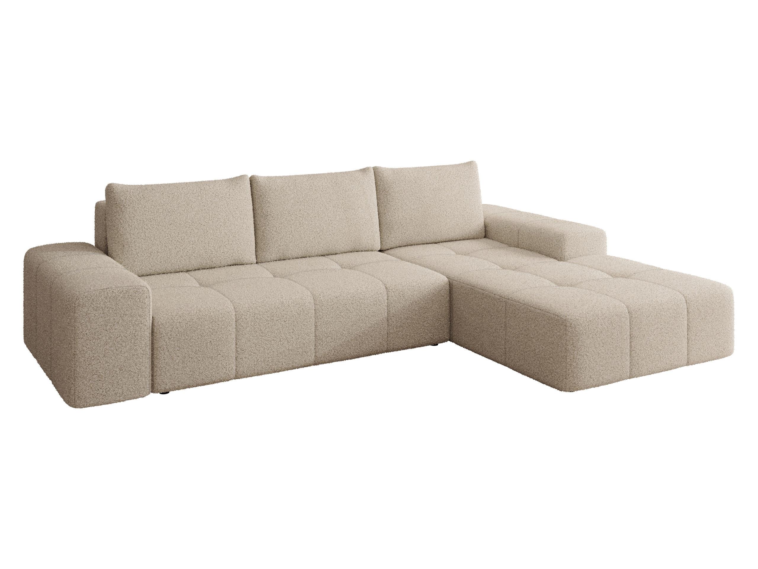 ECKSCHLAFSOFA Tonseo L, Seite: Rechts - Schwarz/Mokka, Holz/Kunststoff (173/275cm) - MIRJAN24