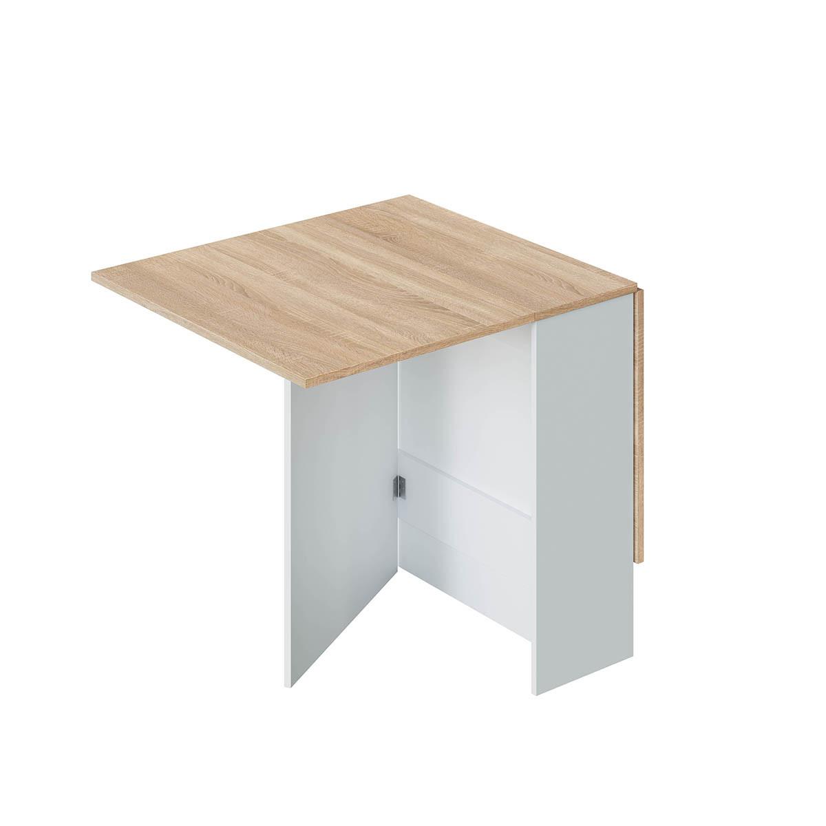 KLAPPTISCH Fly 31/77/78 cm - Weiß, Holzwerkstoff (77/31/78cm) - Calicosy