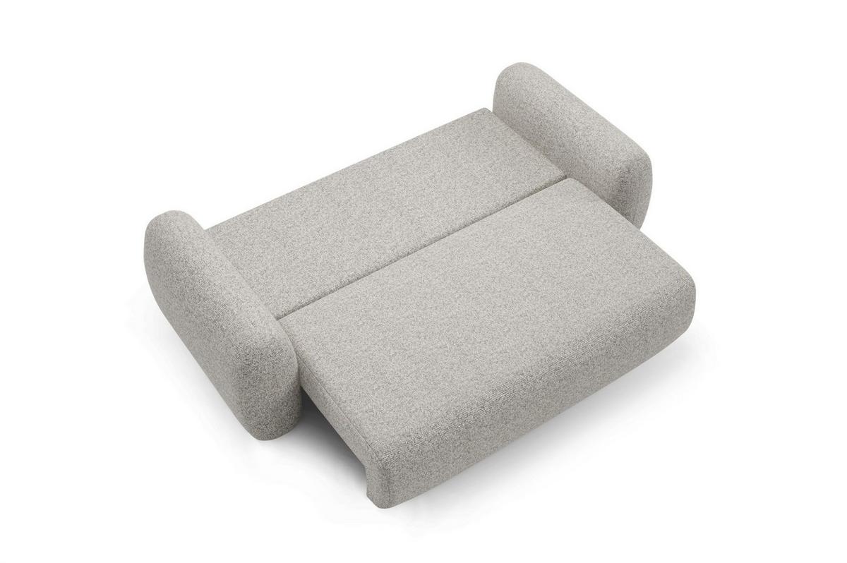SCHLAFSOFA Gaston - Greige, Holzwerkstoff/Textil (266/95/110cm) - Fun Möbel