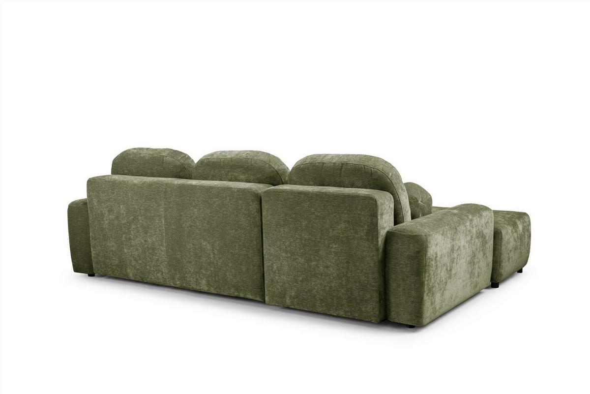 ECKSOFA Argos In Vibe - Grün, Holzwerkstoff/Textil (170/267cm) - Fun Möbel