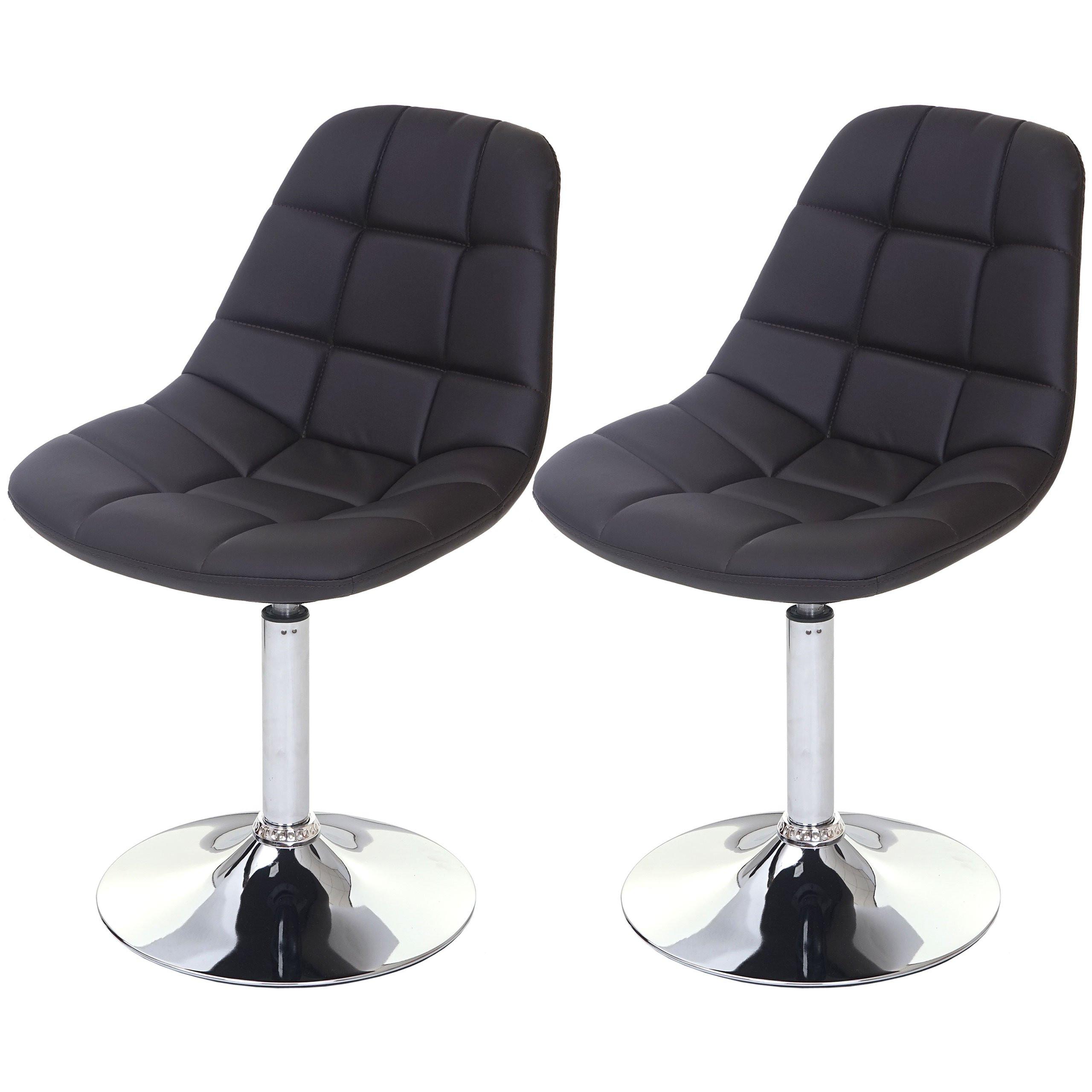 ESSZIMMERSTUHL Braun 2er-Set - Braun, Textil (47/84/50cm) - MCW