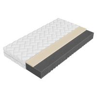 KOMFORTSCHAUMMATRATZE Uno 22 cm - Weiß, Textil (180/200cm) - MIRJAN24