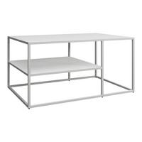COUCHTISCH Solund 45/90/60 cm - Weiß, Metall (60/90/45cm) - [en.casa]