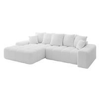 ECKSOFA Ottomane Links ENSI-L - 267x164x69 cm Weiß - Weiß, Holzwerkstoff/Kunststoff (267/164cm) - ALTDECOR