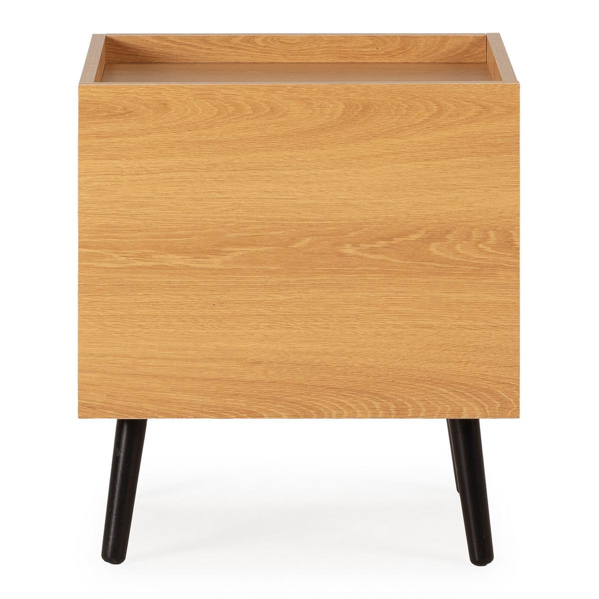 NACHTTISCH Siren 1 schublade Eichenfarbe - Honigeiche, Holzwerkstoff (45/50/40cm) - VS Venta-stock