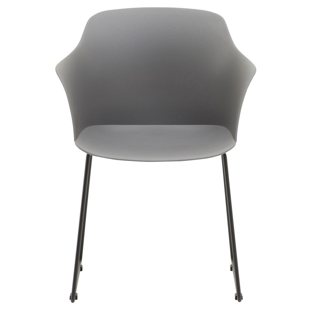 GARTENSTÜHLE FORO 4ER-SET - Grau, Textil (58/82/52cm) - IDIMEX