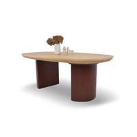 ESSTISCH STILO Ausziehbar 200 - 300 / 110 x 76 cm - Eichefarben/Braun, Holz (200/110/76cm) - MASSENO