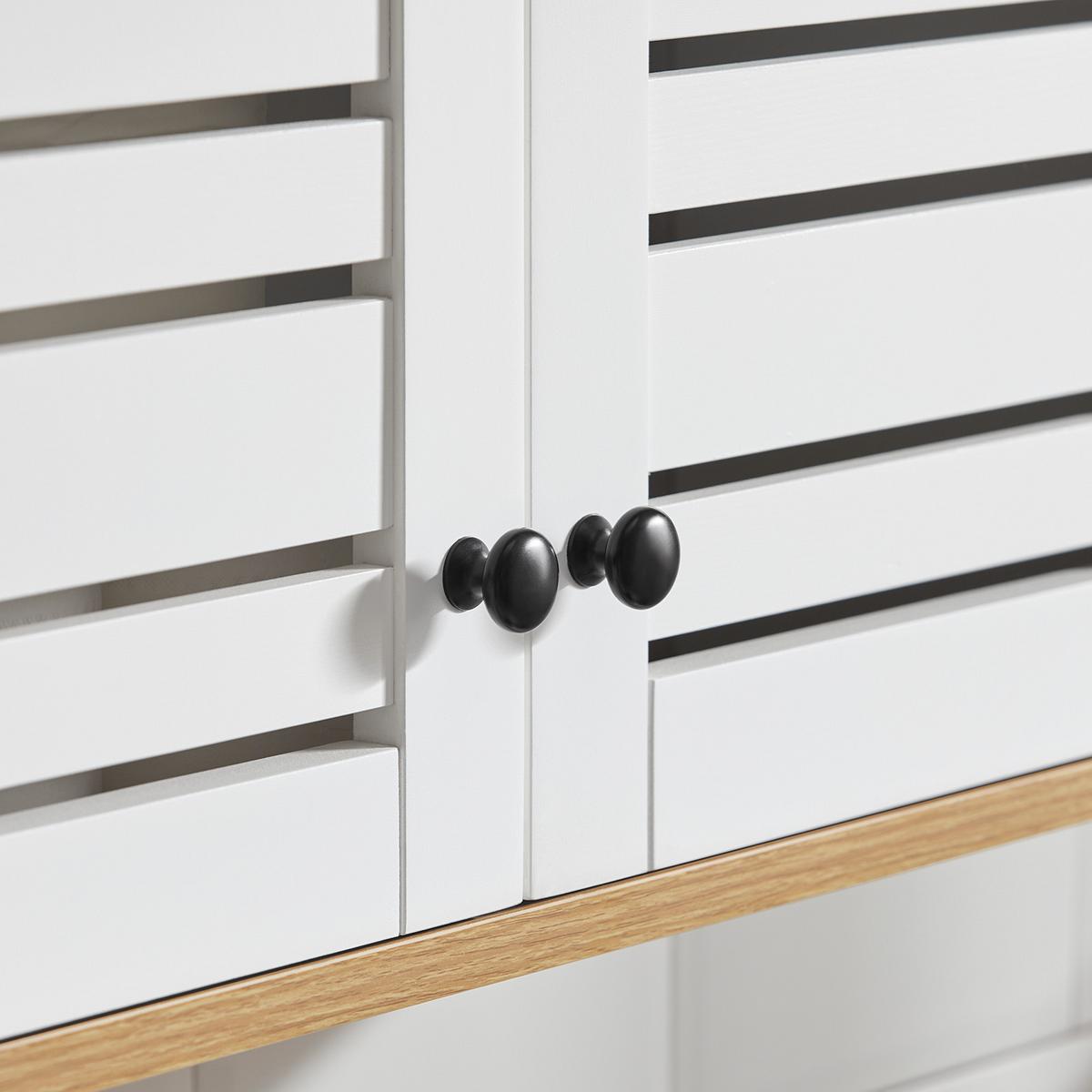 HÄNGESCHRANK Weiß - Weiß, Holzwerkstoff (60/56/19cm) - SoBuy