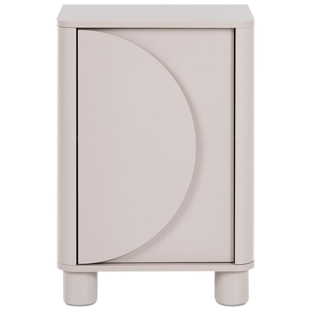 NACHTTISCH Beige Tomingley - Beige, Holz/Holzwerkstoff - Beliani
