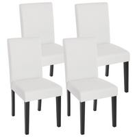 ESSZIMMERSTUHL Weiß 4er-Set - Weiß, Textil (43/90/56cm) - MCW
