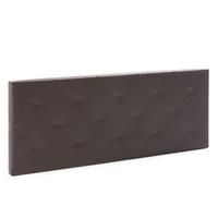 KOPFTEIL 150x60 cm Rombo Schoko - Braun, Fell (8/60/150cm) - VS Venta-stock