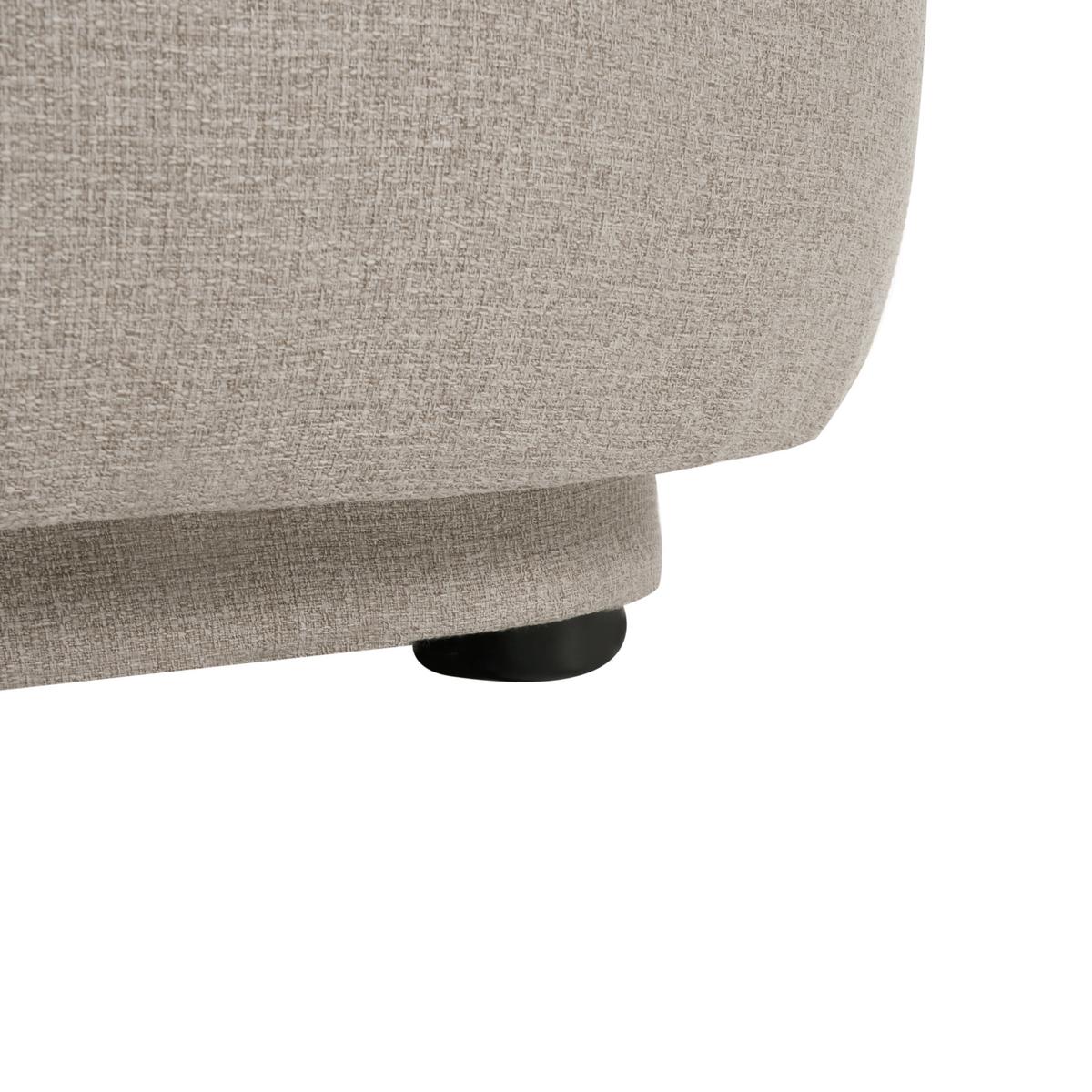 SESSEL Stoff Beige Lovberg - Beige, Textil (71/74/80cm) - Beliani