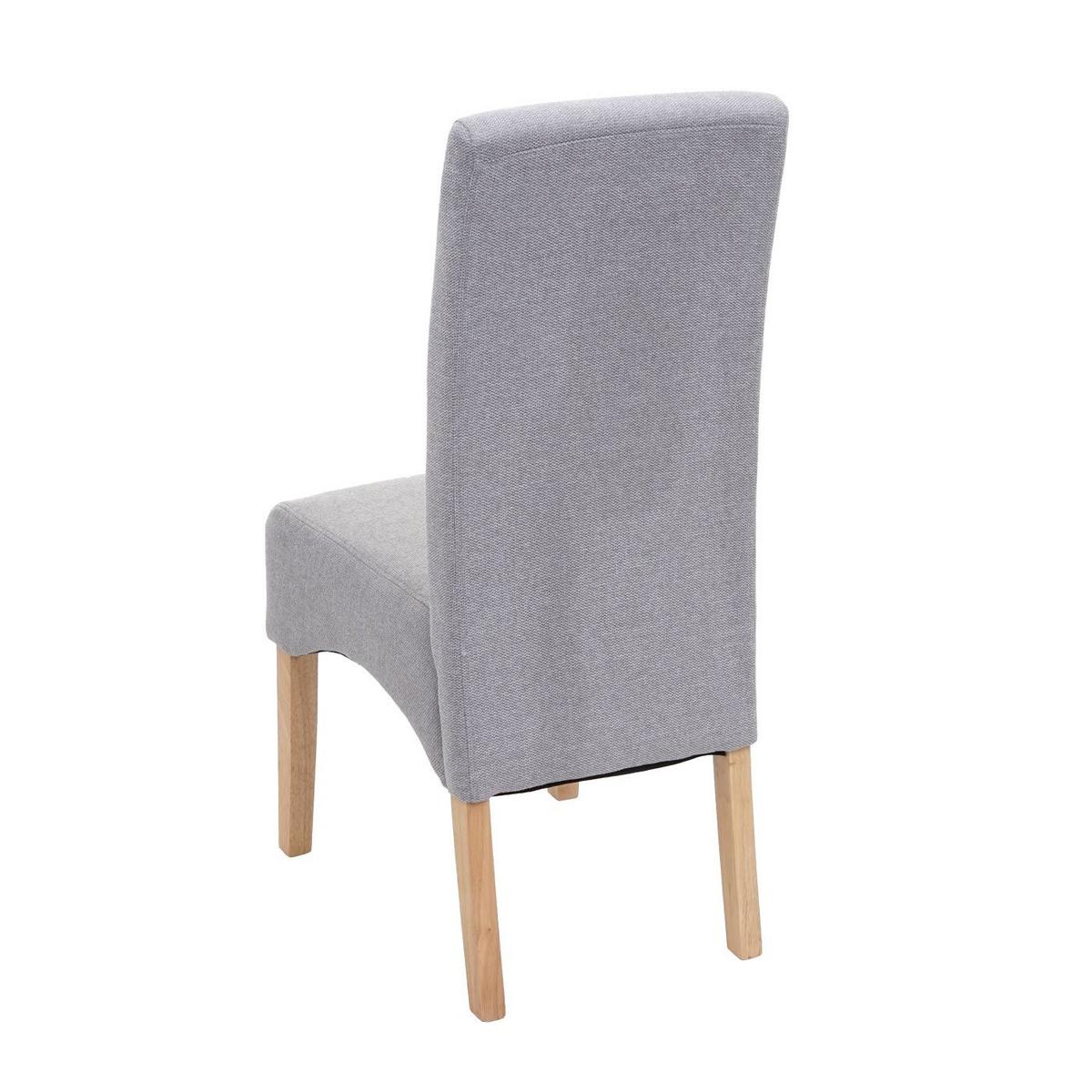 ESSZIMMERSTUHL Hellgrau - Hellgrau, Textil (44/100/56cm) - MCW