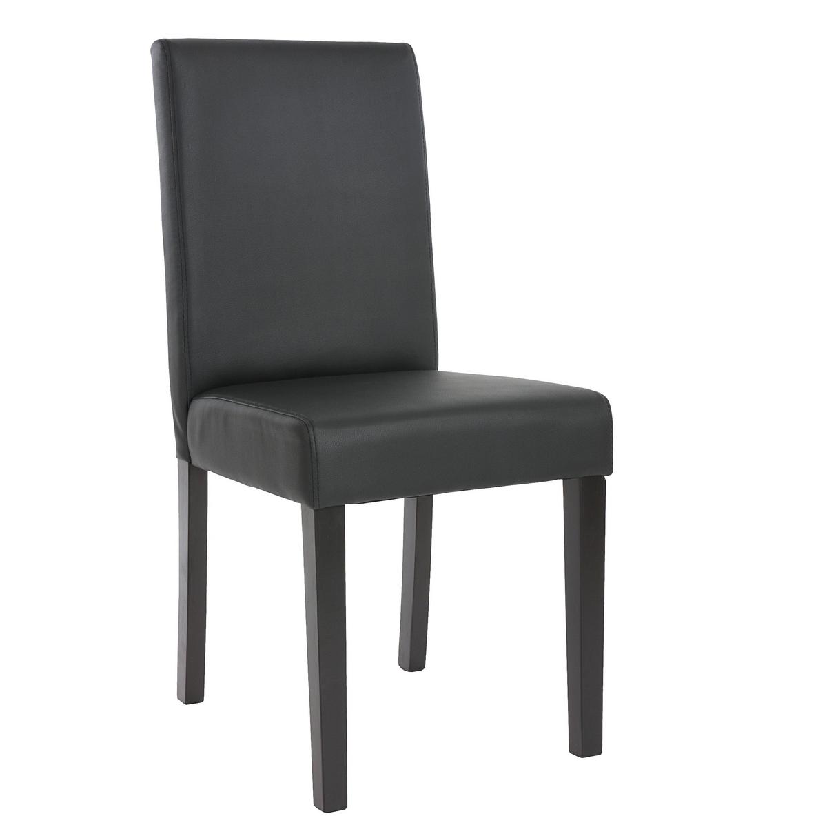 ESSZIMMERSTUHL Schwarz 6er-Set - Schwarz, Textil (43/90/56cm) - MCW