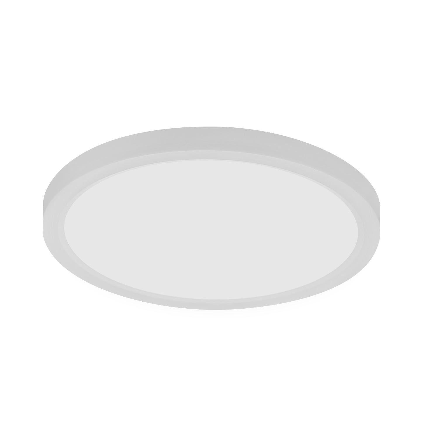 LED-DECKENLEUCHTE Helen 22/22/2.5cm - Weiß, Kunststoff (22/22/2.5cm) - ZMH