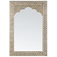 WANDSPIEGEL gold rechteckig 60/90 cm Pali - Goldfarben, Metall (60/91/5cm) - Beliani