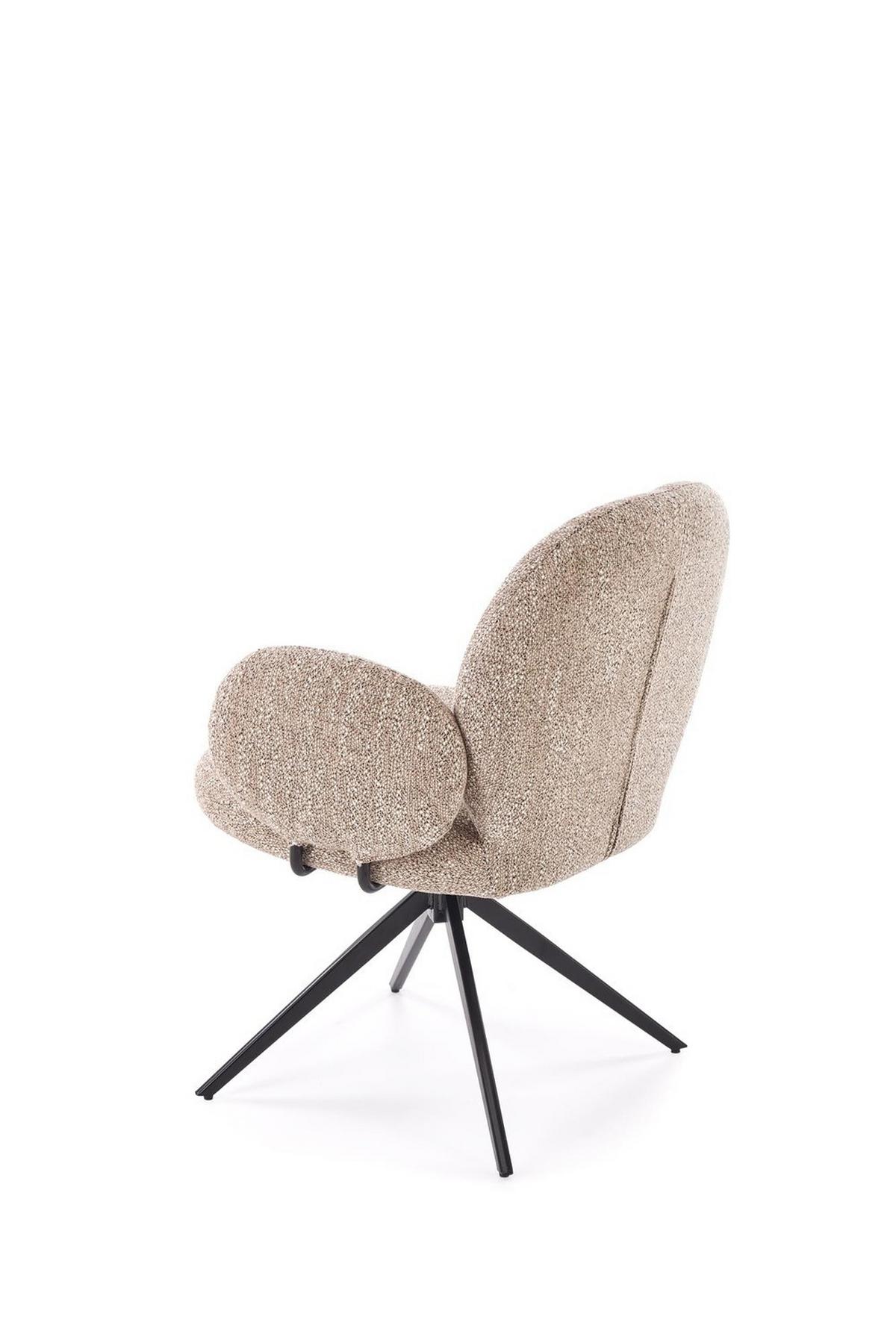 SESSEL BERRY 360° gepolstert Beige - Beige, Textil (65/83/64cm) - Lookway